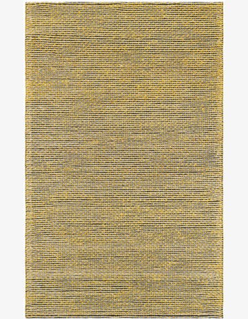 5' 1 x 8' Hand Woven Seaside Pearl Jute Rug