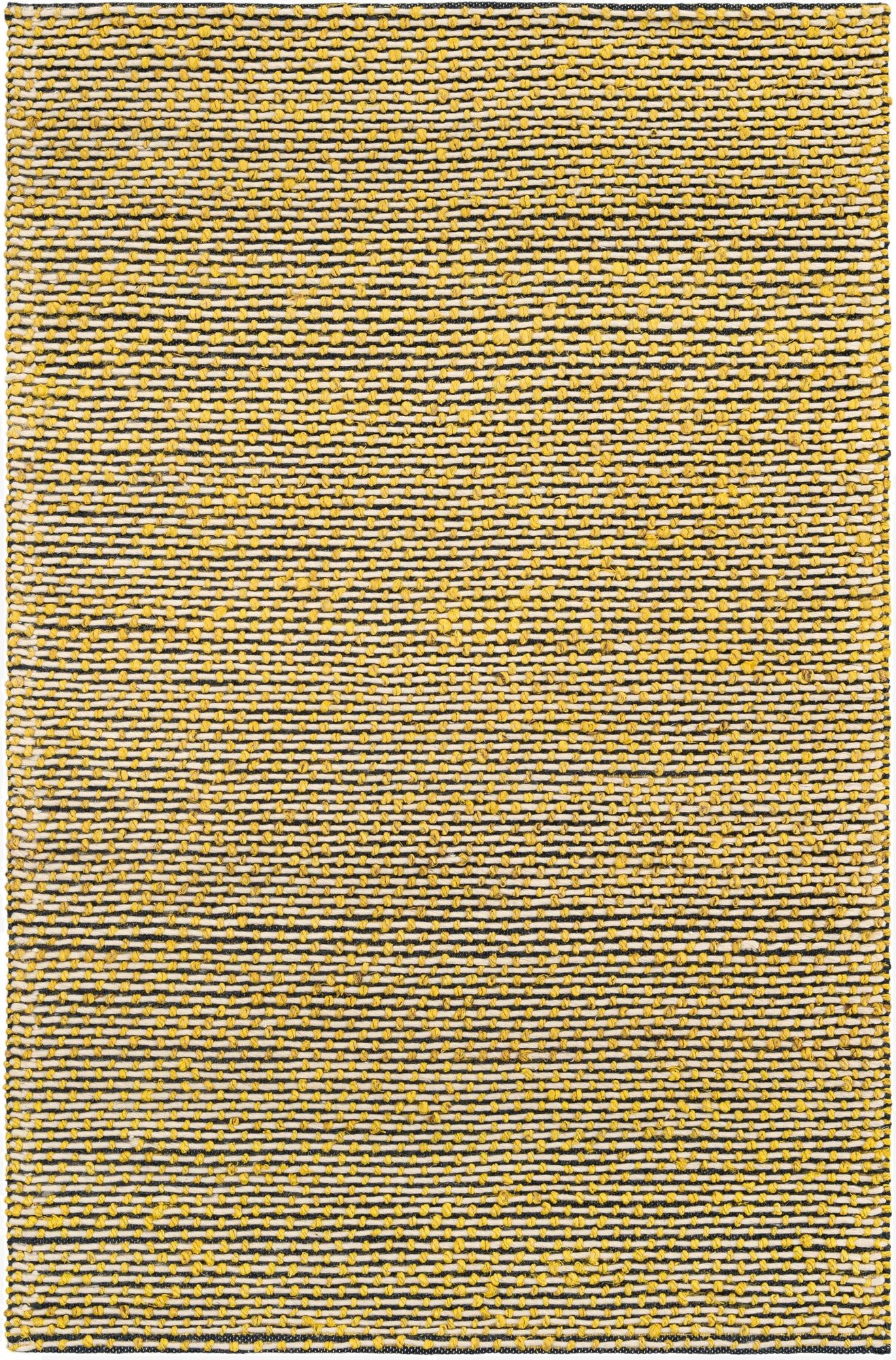 4' 1 x 6' 1  Hand Woven Seaside Pearl Jute Rug