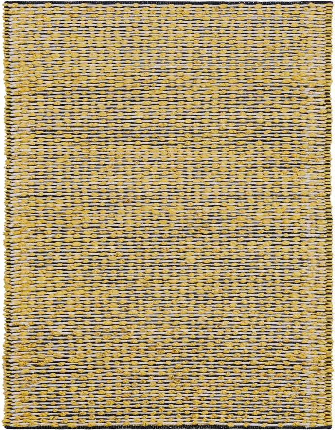 Detail image of 2' x 6' 1 Hand Woven Seaside Pearl Jute Runner Rug