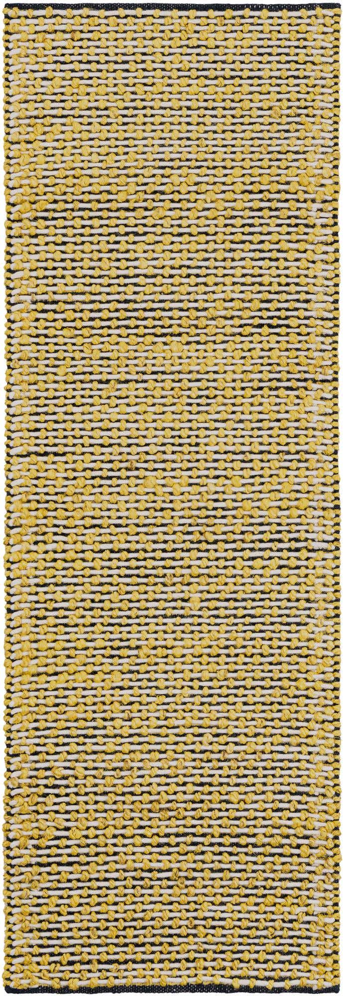 2' x 6' 1 Hand Woven Seaside Pearl Jute Runner Rug