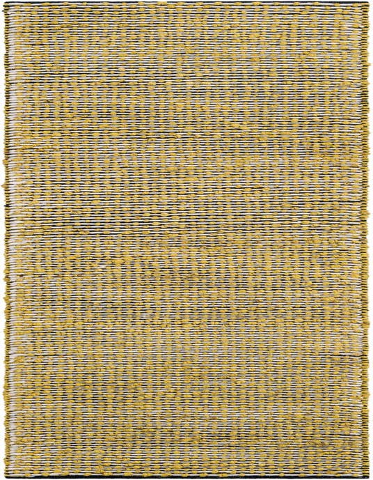 Detail image of 2' x 8' Hand Woven Seaside Pearl Jute Runner Rug