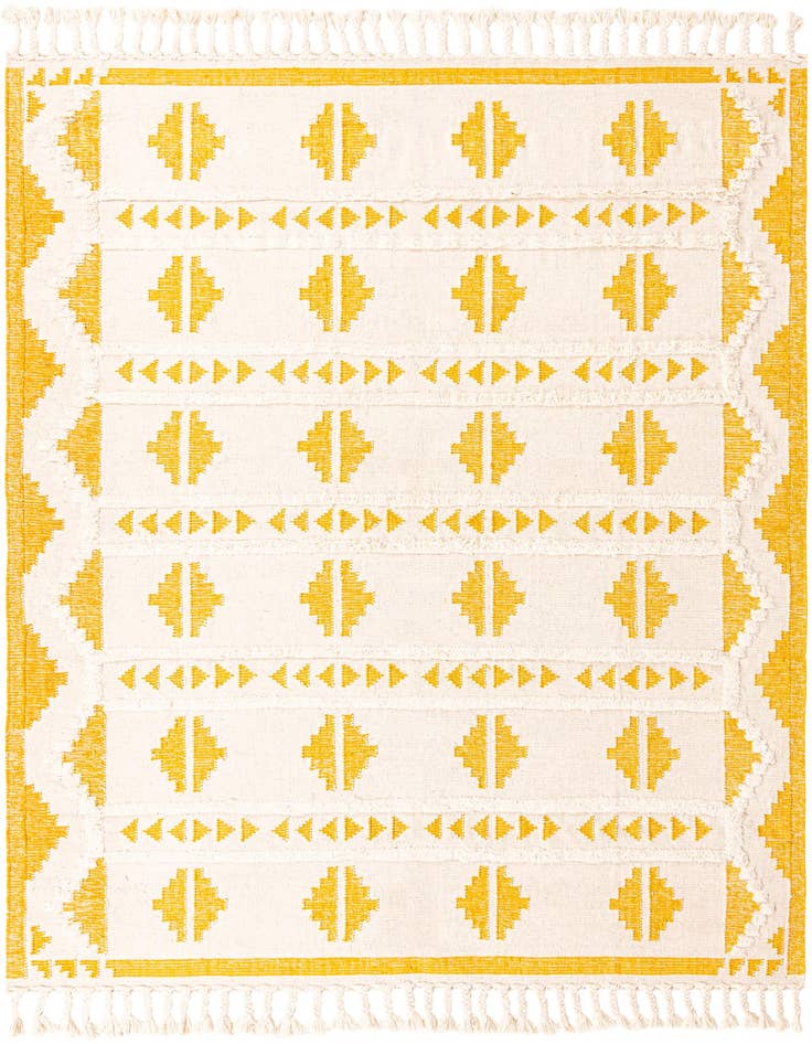 Detail image of 8' x 10' Hand Woven Arizona Wool Rug