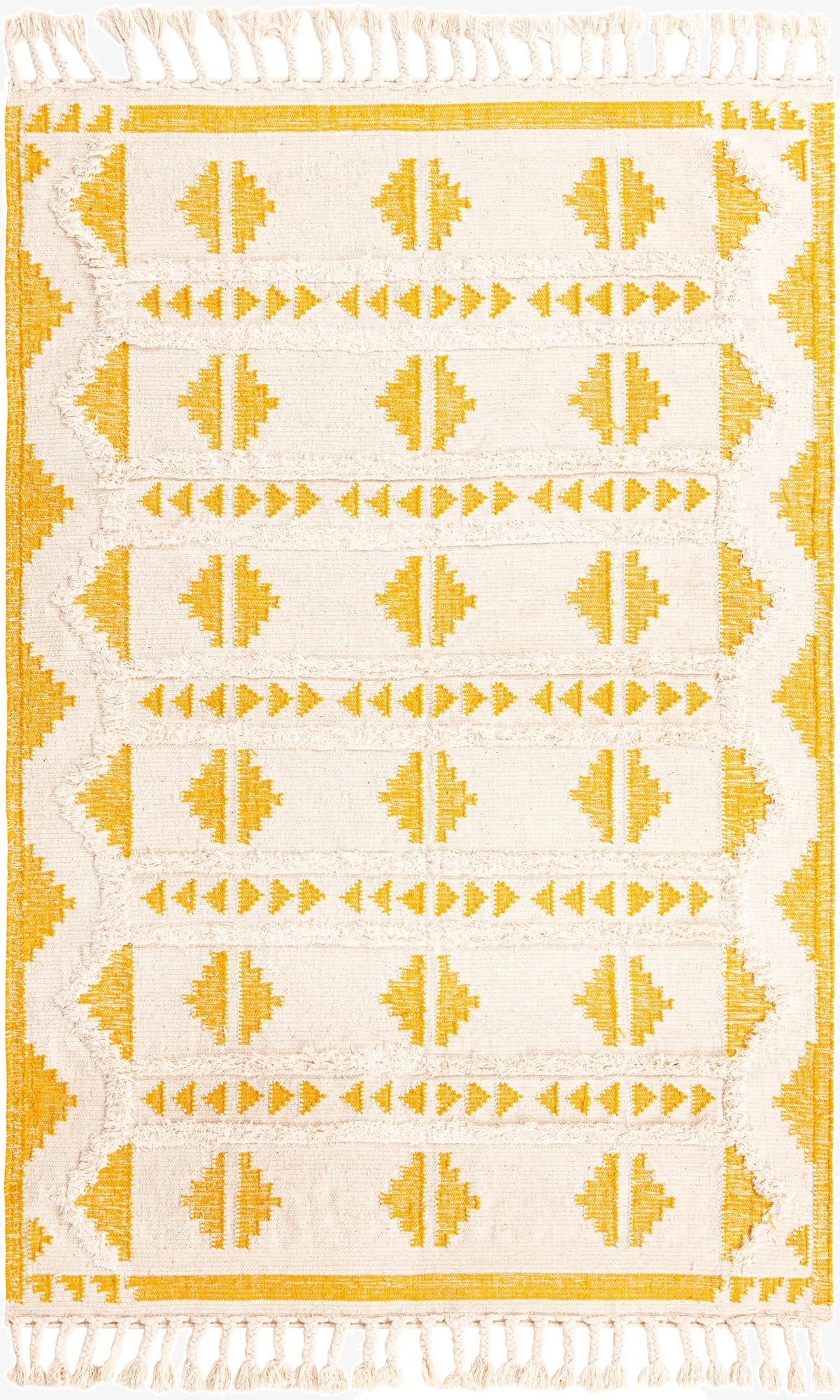 Primary image 6' 1 x 9'  Hand Woven Arizona Wool Rug