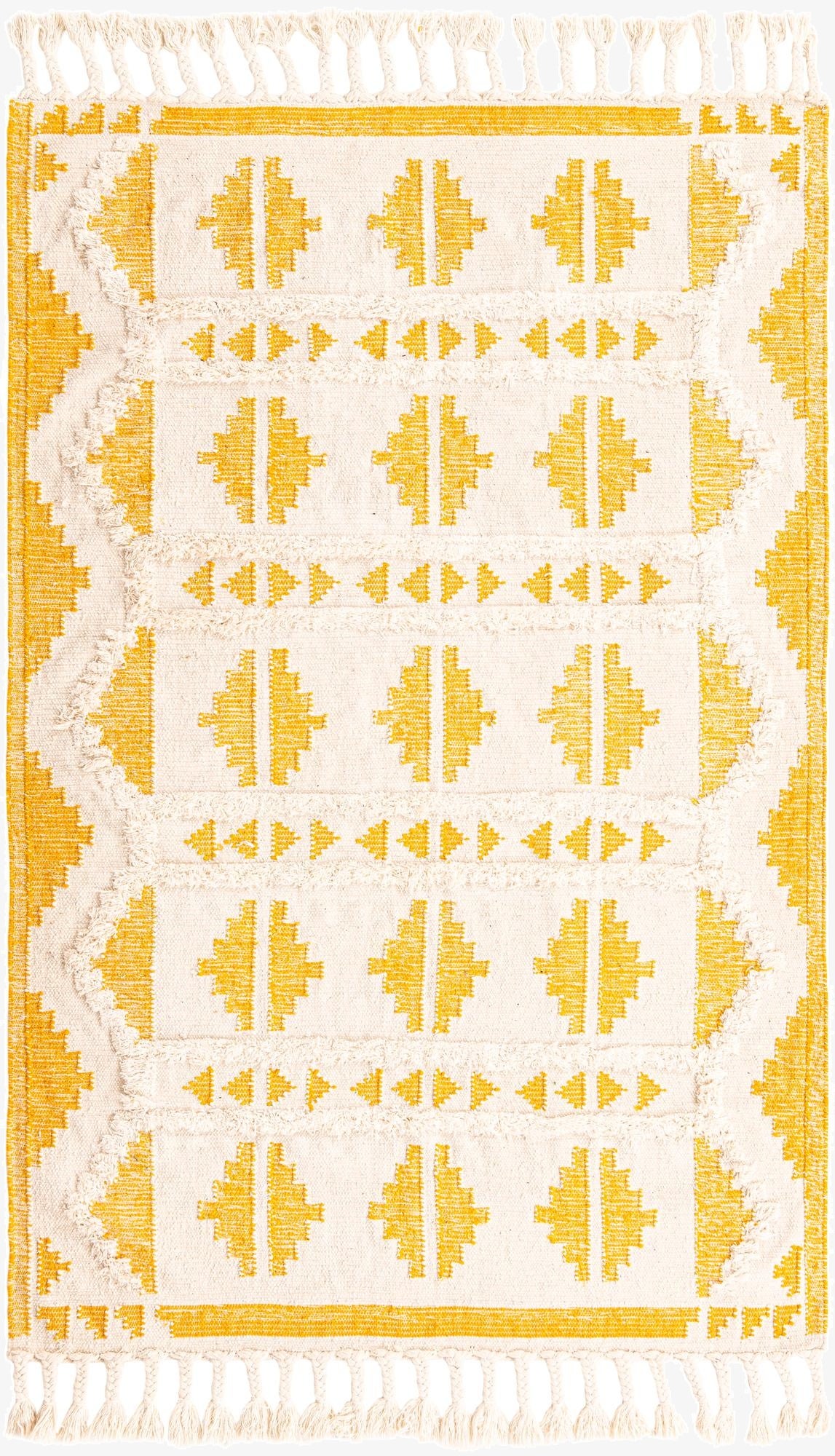 5' 1 x 8'  Hand Woven Arizona Wool Rug
