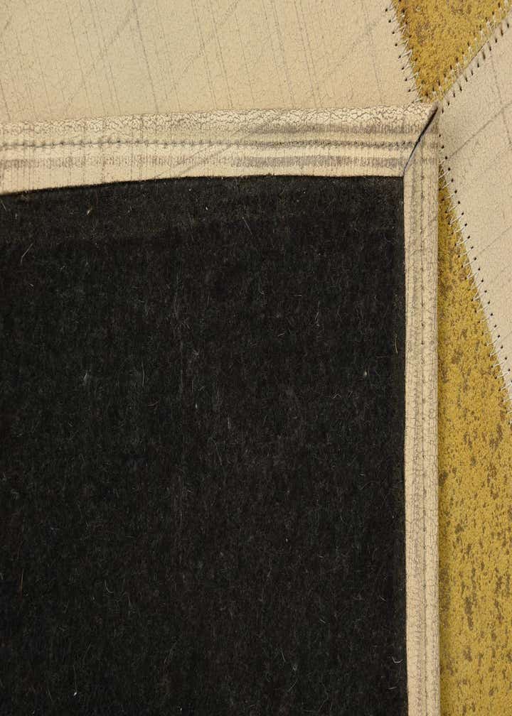 2' 1 x 3' 1 Cowhide Leather Rug