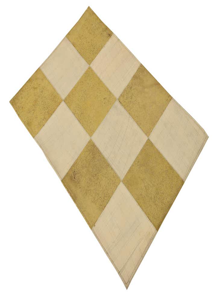 2' 1 x 3' 1 Cowhide Leather Rug