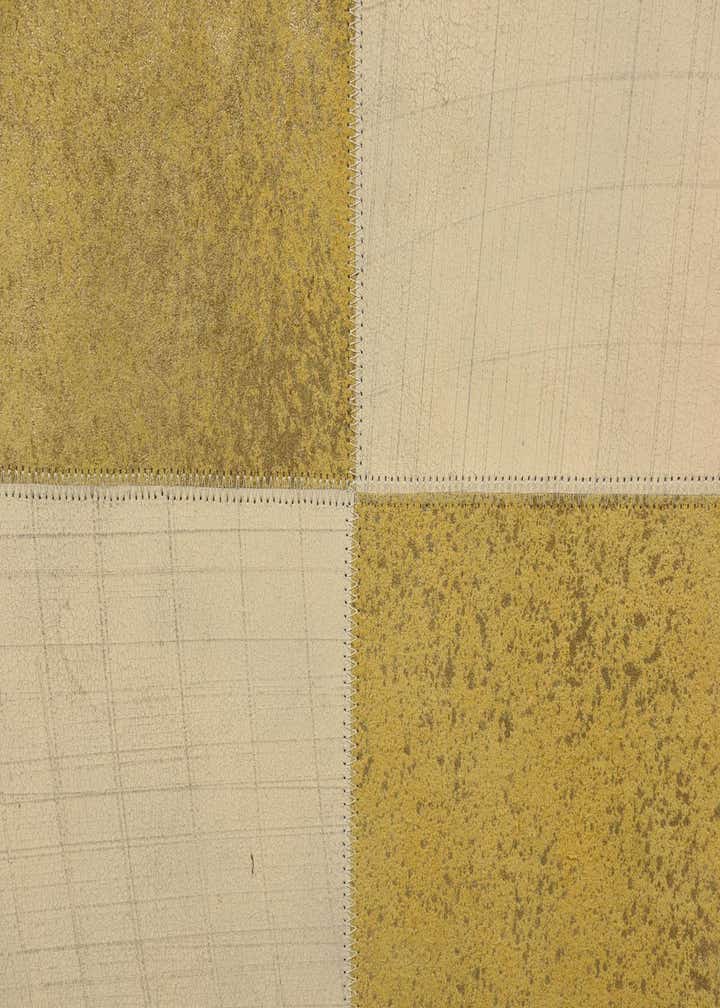 2' 1 x 3' 1 Cowhide Leather Rug