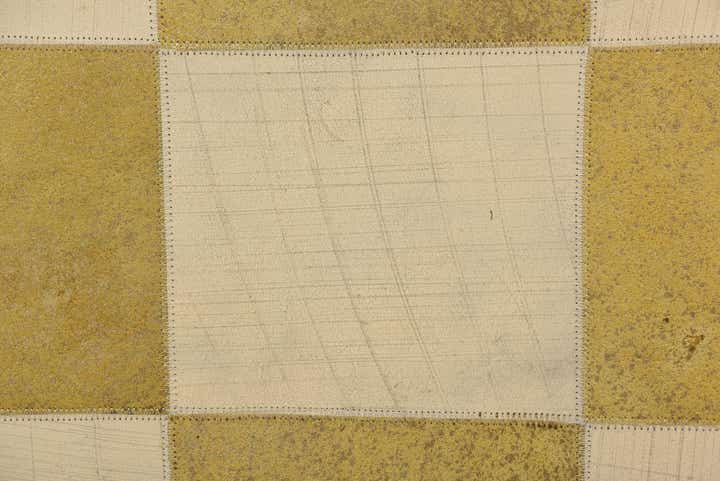 2' 1 x 3' 1 Cowhide Leather Rug