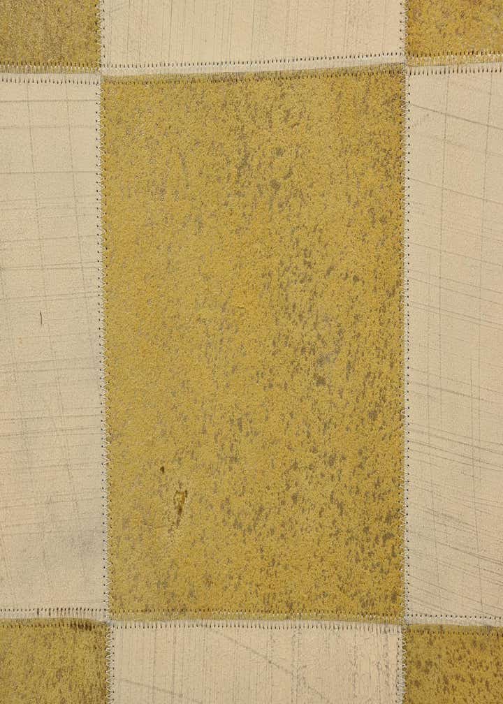 2' 1 x 3' 1 Cowhide Leather Rug