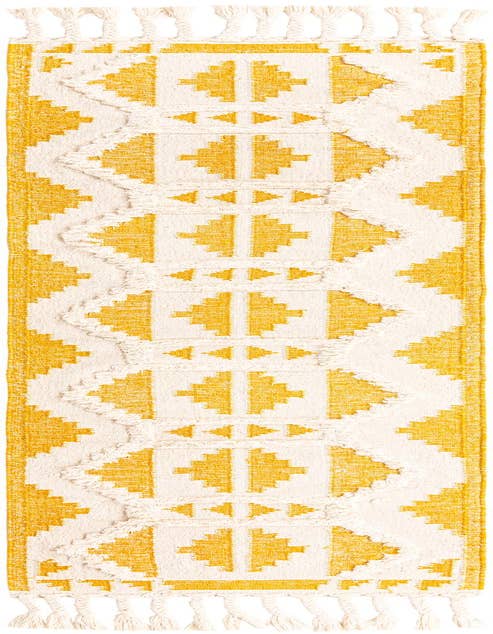 Detail image of 2' 7 x 10' Hand Woven Arizona Wool Runner Rug