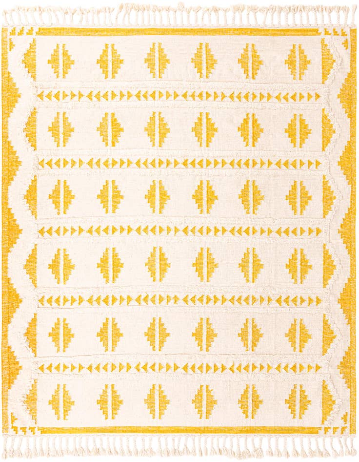 Detail image of 10' x 10' Hand Woven Arizona Wool Square Rug