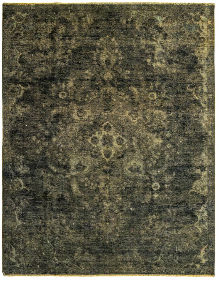 Detail image of 7' 6 x 10' 4 Hand Knotted Ultra Vintage Persian Wool Rug