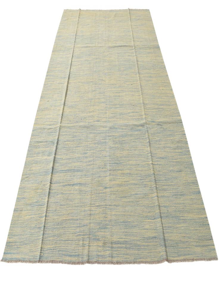 Detail image of 6' 7 x 9' 10  Hand Woven Kilim Modern Wool Rug