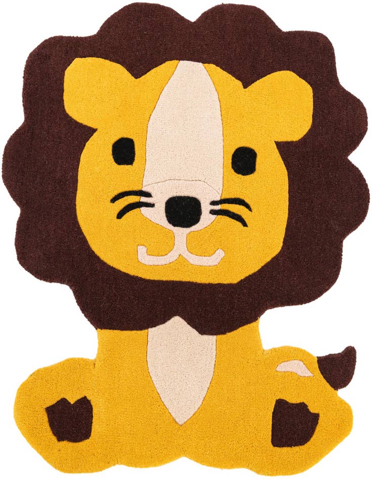 Detail image of 2' 6 x 3' 1 Playtime Kids Wool Freeform Rug