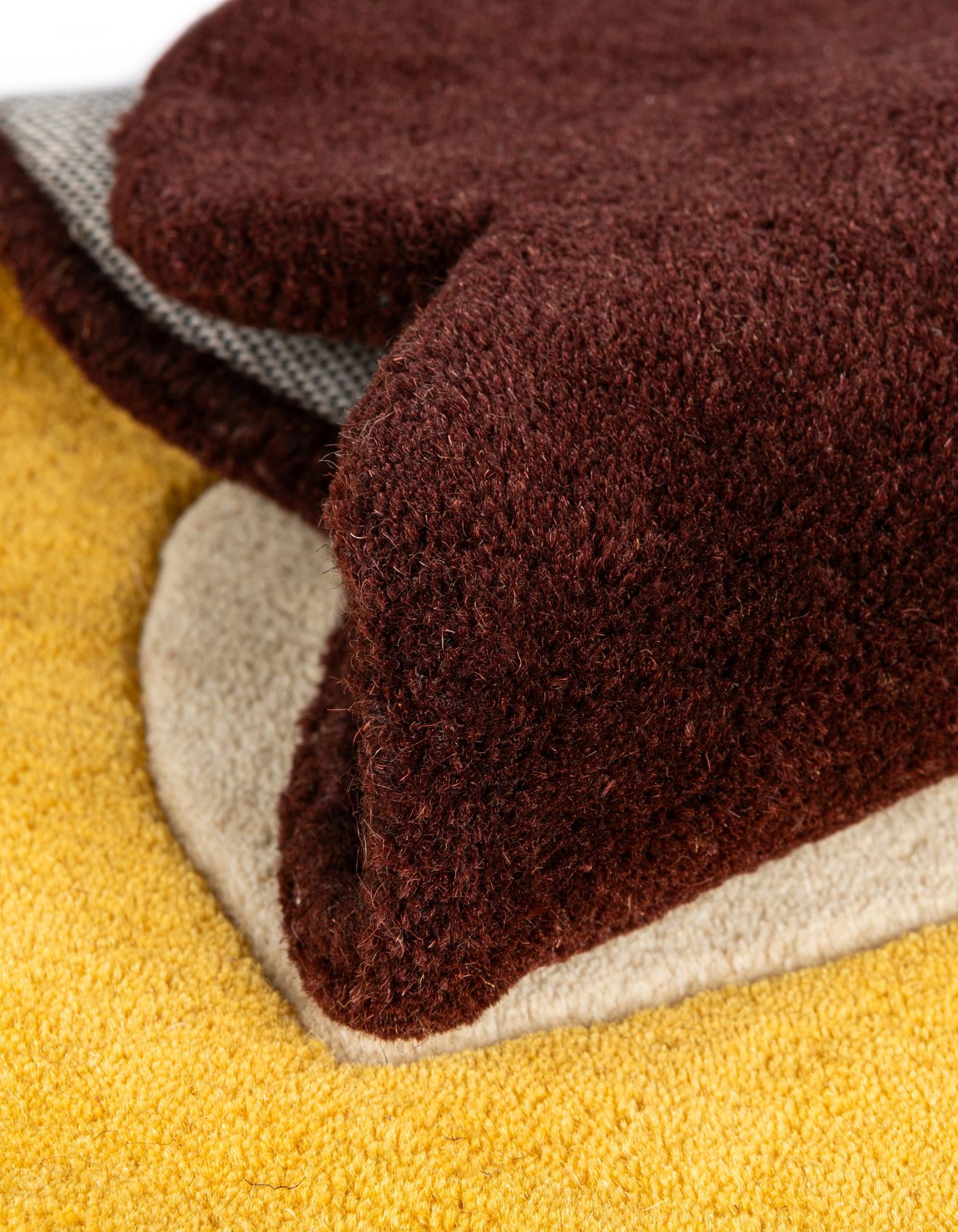 5' 6 x 6' 1 Playtime Kids Wool Freeform Rug