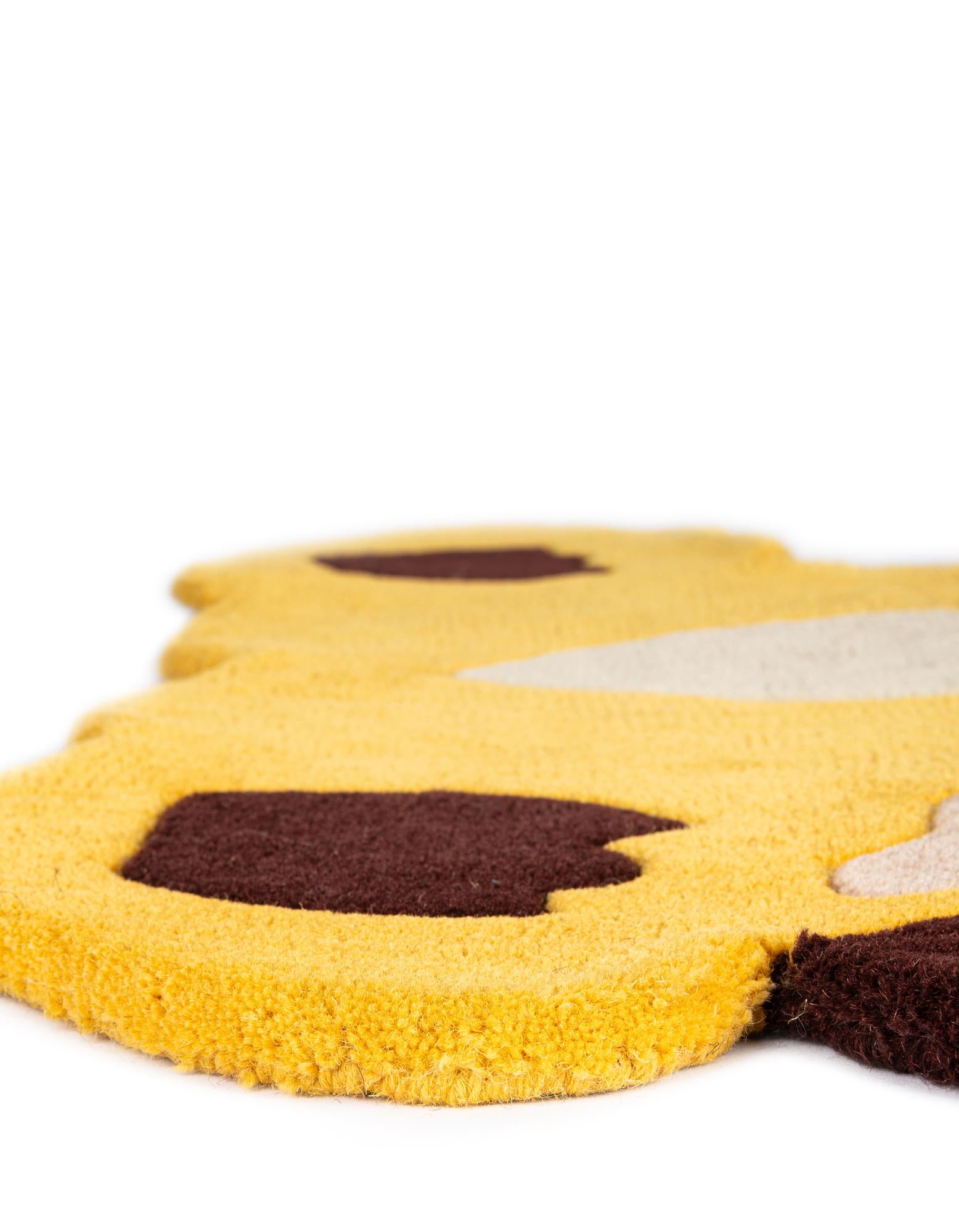 5' 6 x 6' 1 Playtime Kids Wool Freeform Rug