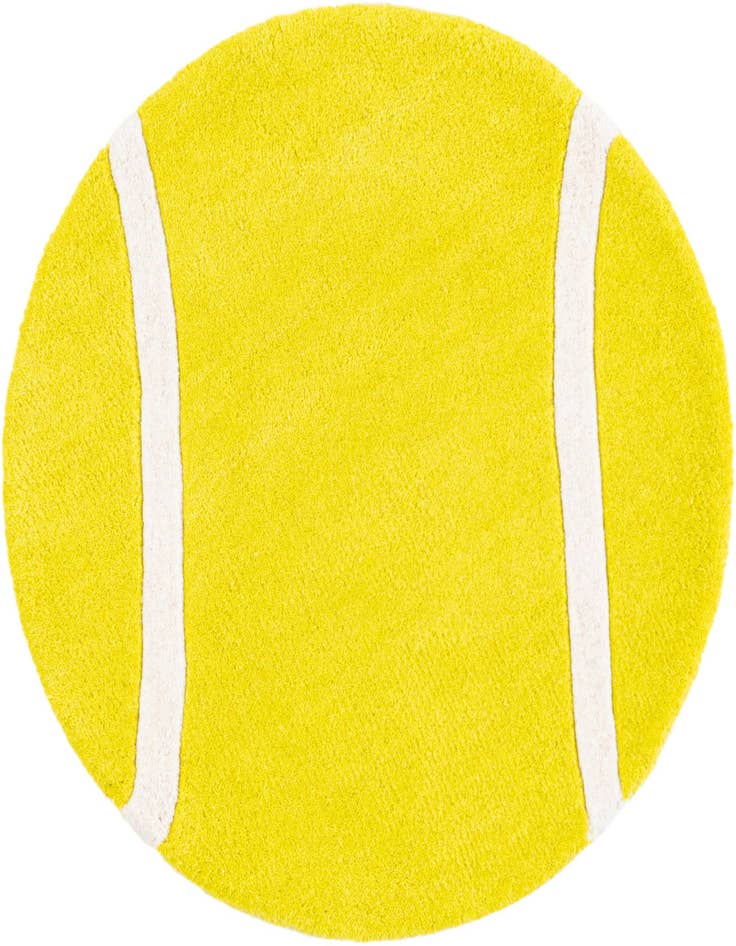 Detail image of 2' x 2' Playtime Kids Wool Freeform Rug