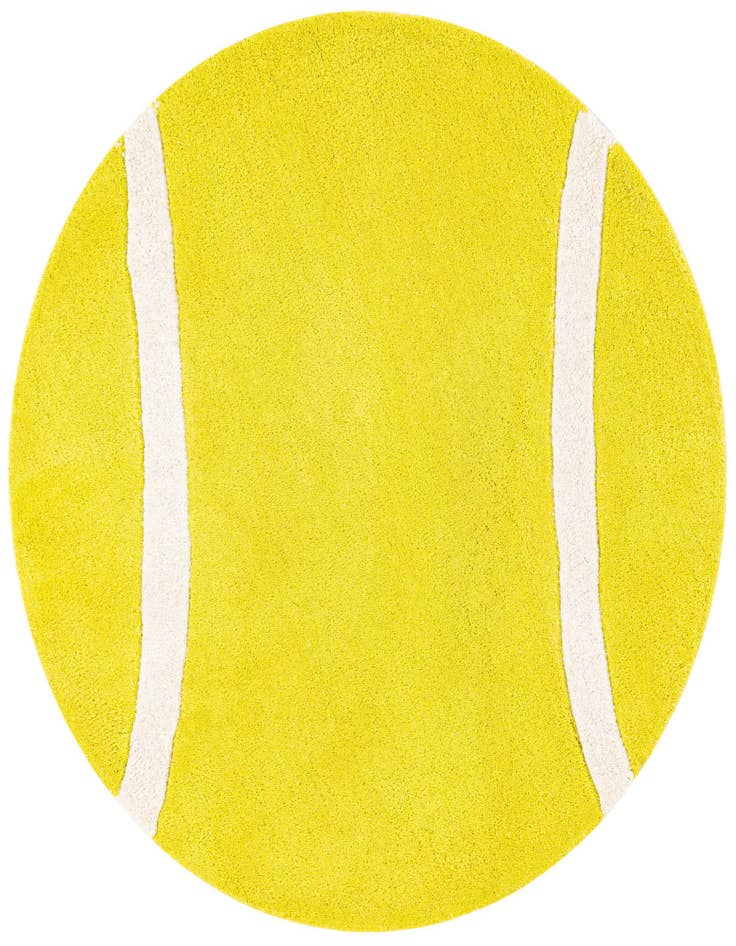 Detail image of 3' 1 x 3' 1 Playtime Kids Wool Freeform Rug