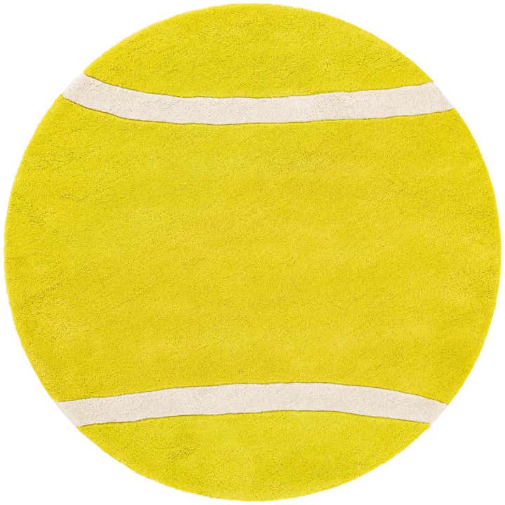 4' 1 x 4' 1 Playtime Kids Wool Freeform Rug