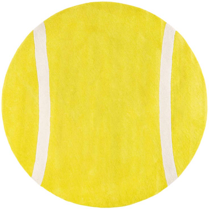 Detail image of 6' 1 x 6' 1 Playtime Kids Wool Freeform Rug