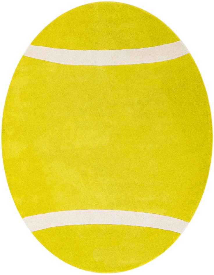 Detail image of 7' 10 x 7' 10 Playtime Kids Wool Freeform Rug