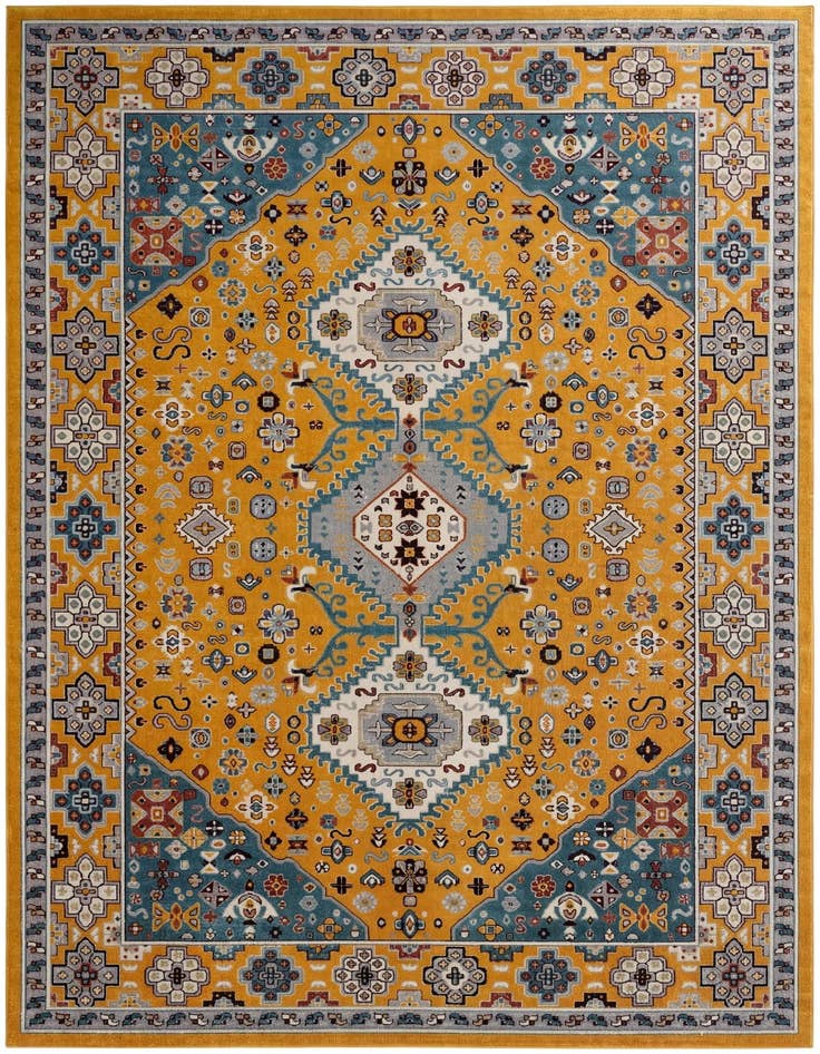 Detail image of 10' x 14' Kamala Washable Rug