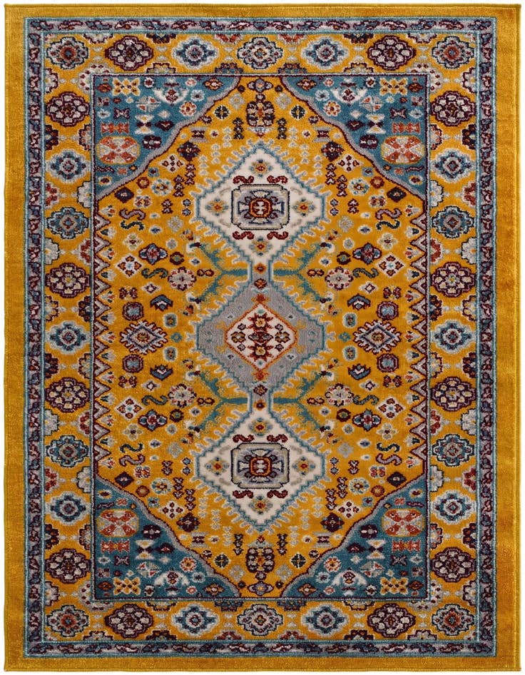 Detail image of 3' 3 x 5' 3 Kamala Washable Rug