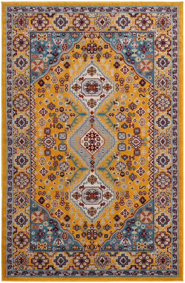 Detail image of 4' x 6' Kamala Washable Rug