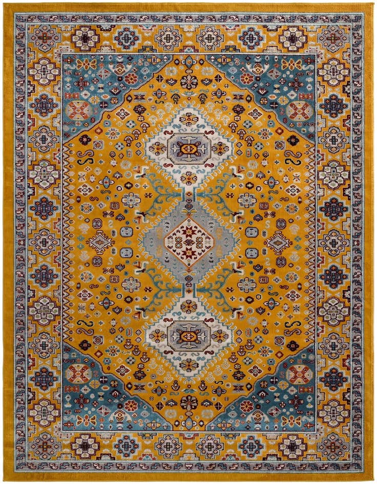 Detail image of 6' x 9' Kamala Washable Rug