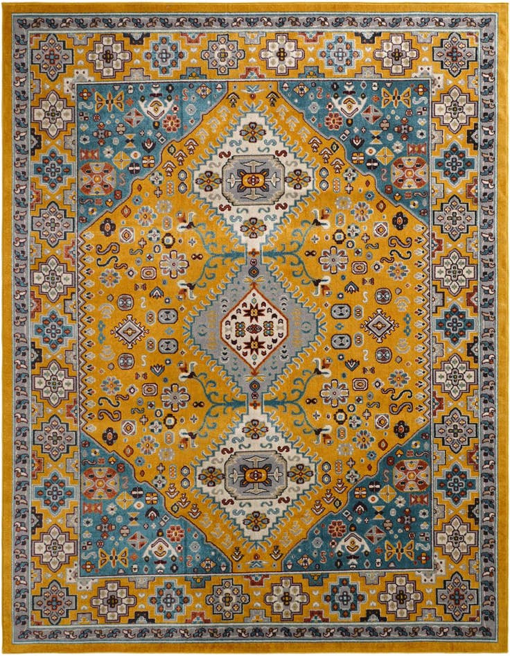 Detail image of 7' 10 x 10' Kamala Washable Rug