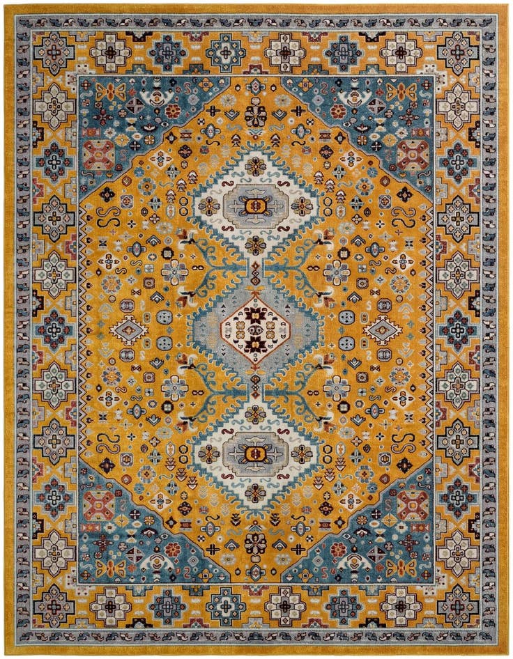 Detail image of 9' x 12' Kamala Washable Rug