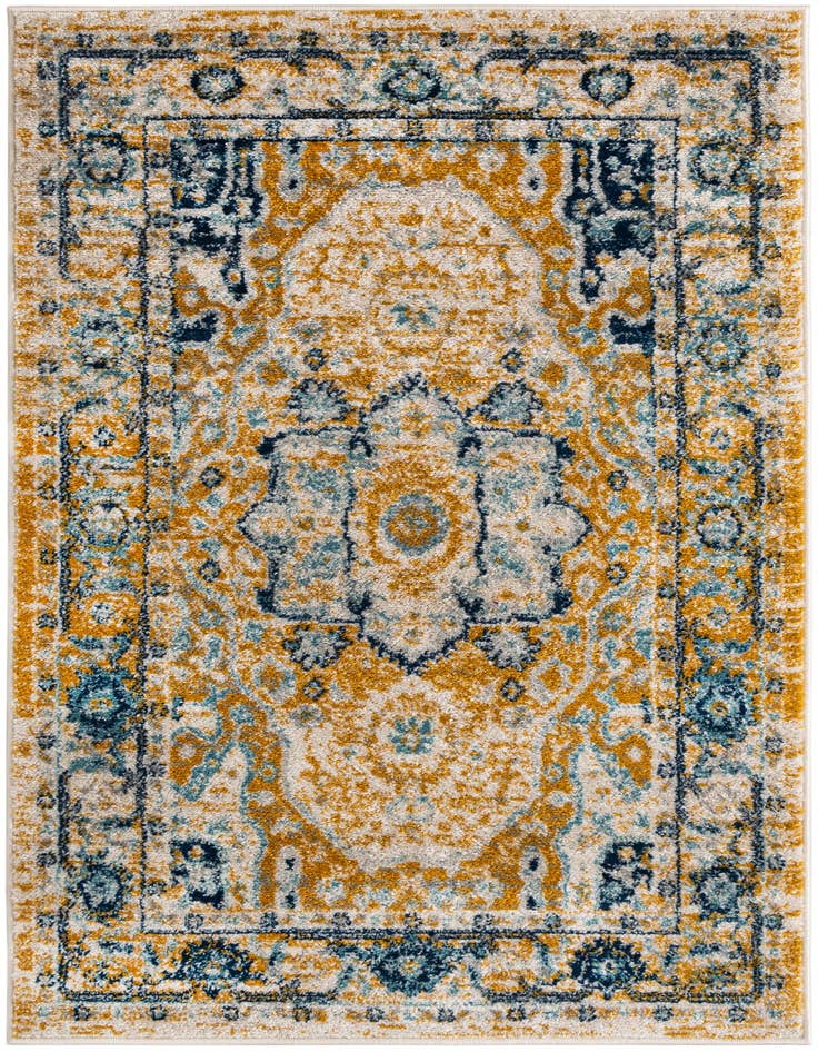 Detail image of 3' 3 x 5' 3 Madeline Vintage Rug