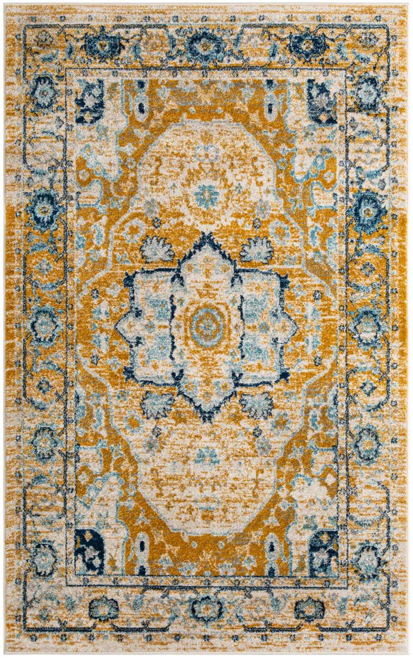 Detail image of 5' x 8' Madeline Vintage Rug