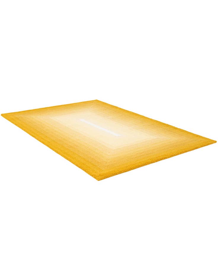 Detail image of 4' 1 x 6' 1 Ombre Wool Rug