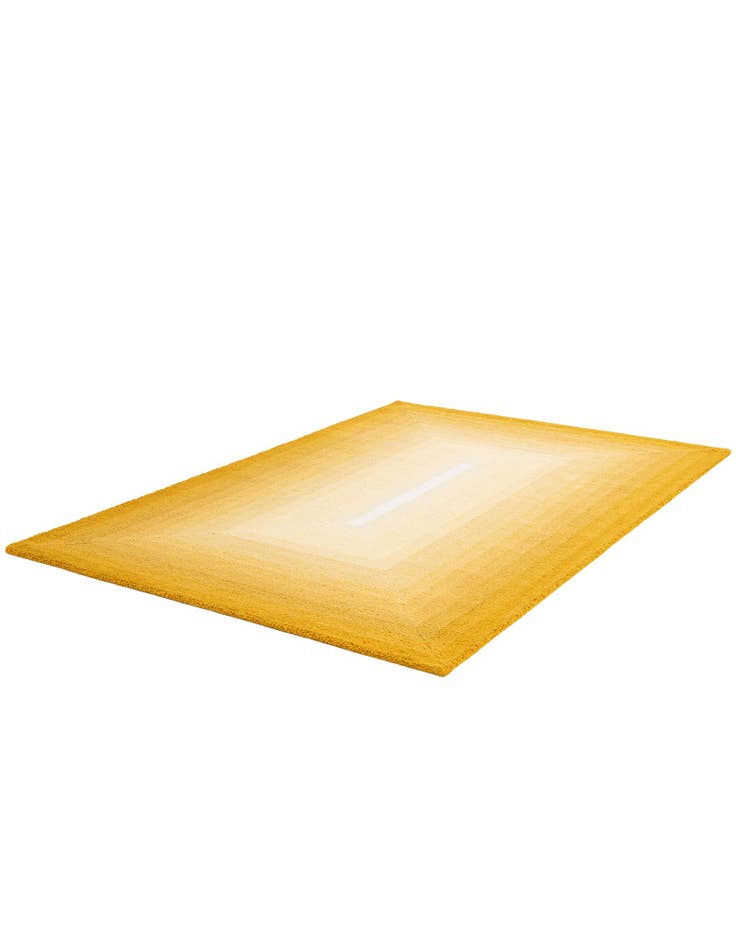 Detail image of 4' 1 x 6' 1 Ombre Wool Rug