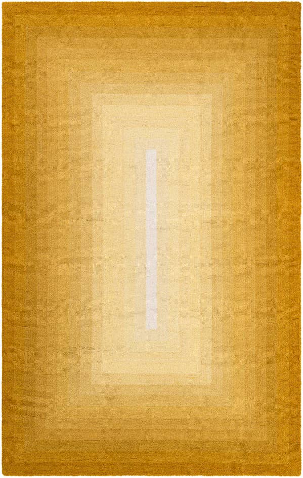 Detail image of 5' 1 x 8' Ombre Wool Rug