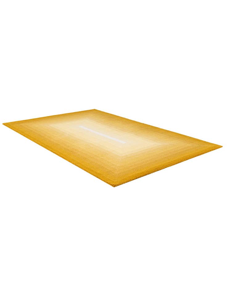 Detail image of 5' 1 x 8' Ombre Wool Rug