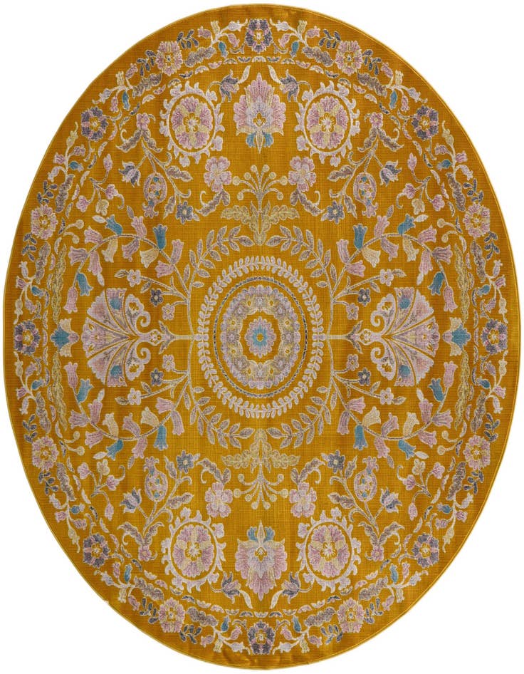 Detail image of 8' x 8' Blossom Round Rug