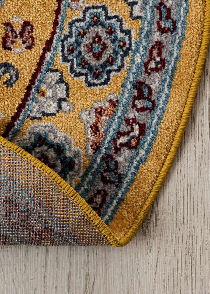 5' 3 x 5' 3 Kamala Washable Round Rug