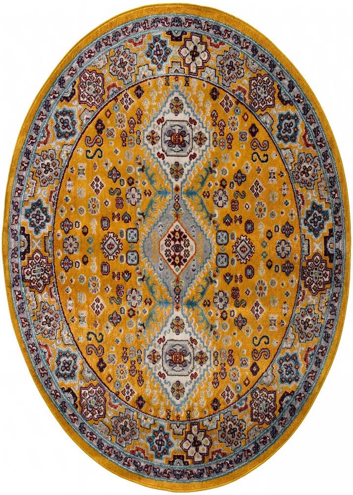 5' 3 x 5' 3 Kamala Washable Round Rug