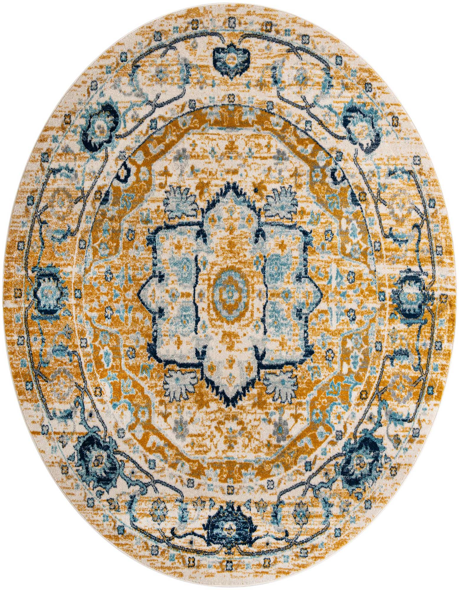 Primary image 8' x 8' Madeline Vintage Round Rug