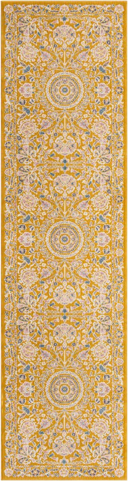 Detail image of 2' 7 x 10' Blossom Runner Rug