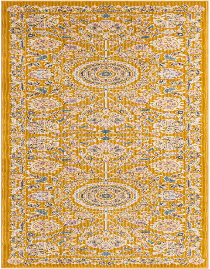 Detail image of 2' x 6' Blossom Runner Rug