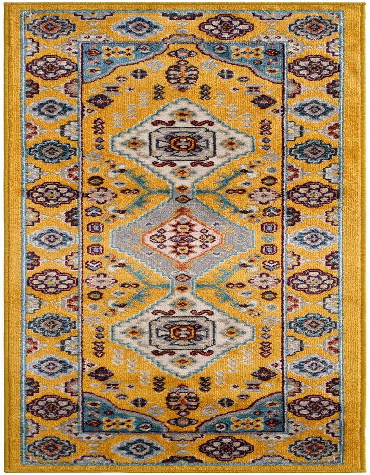 Detail image of 2' x 5' Kamala Washable Runner Rug