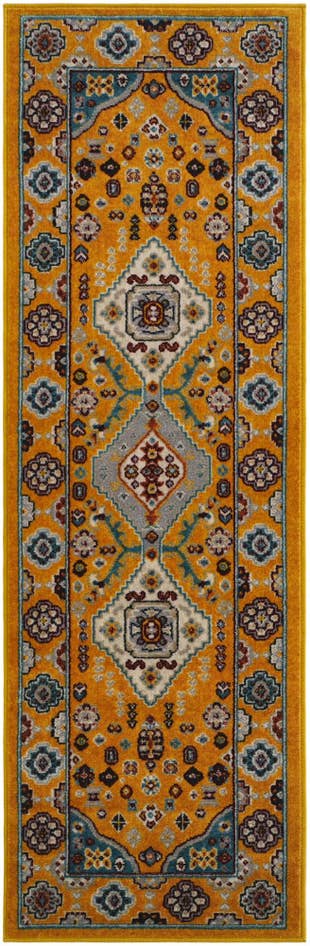 Detail image of 2' x 6' Kamala Washable Runner Rug