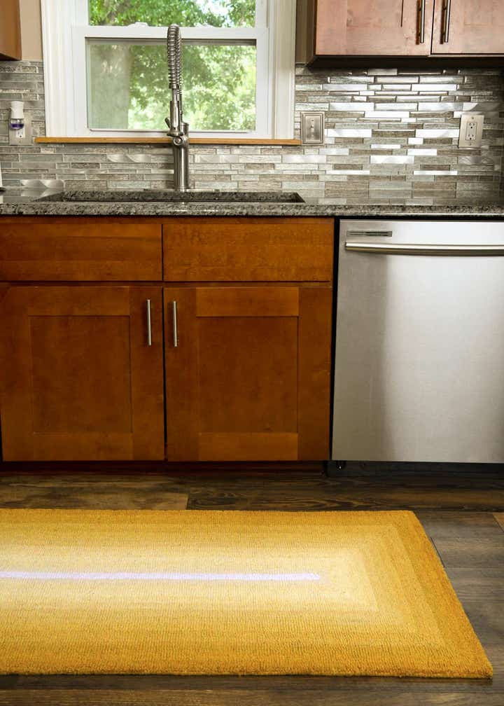 2' x 6' 1 Ombre Wool Runner Rug