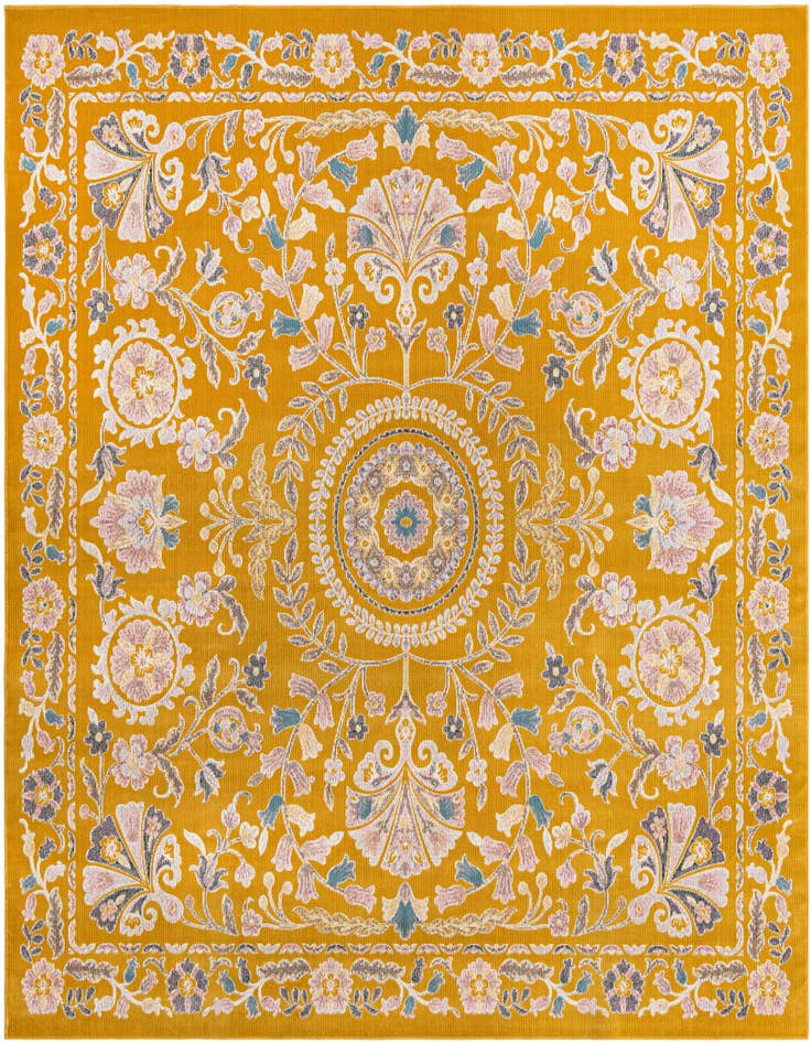 Detail image of 8' x 8' Blossom Square Rug
