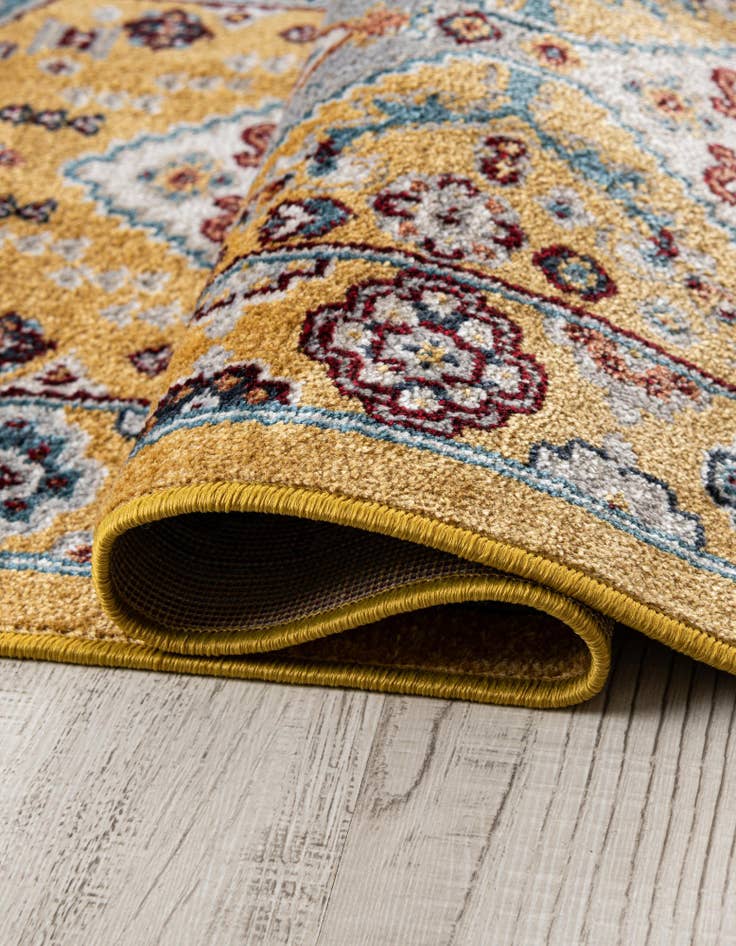 Detail image of 7' 10 x 7' 10 Kamala Washable Square Rug