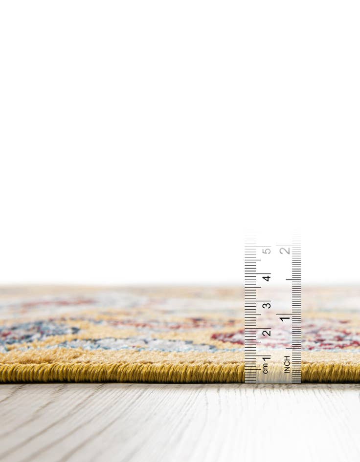 Detail image of 7' 10 x 7' 10 Kamala Washable Square Rug