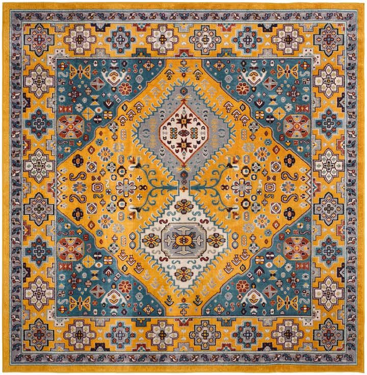 7' 10 x 7' 10 Kamala Washable Square Rug